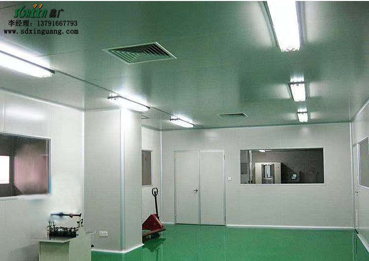 山東電子廠凈化工程，無塵車間裝修